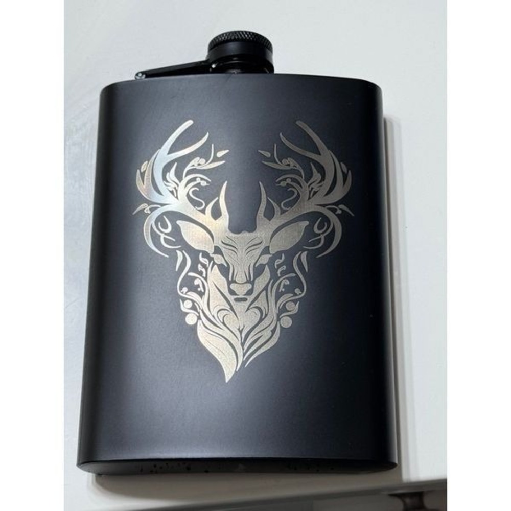 Custom engraved flask - make your own